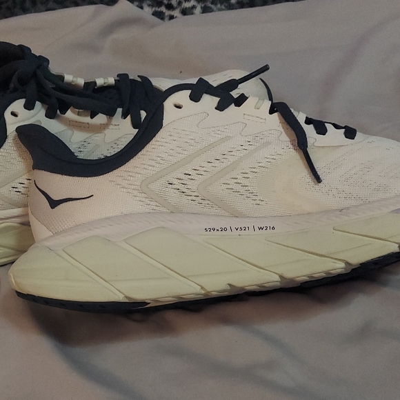 Hoka Womens White and Navy Sneakers - Picture 7 of 14